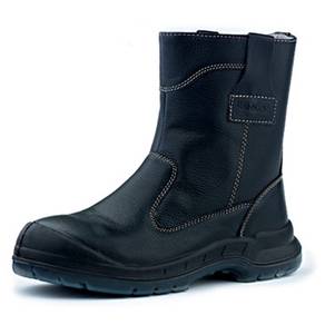 Safety Shoes Kings Men High Cut Black KWD805