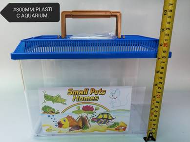 Small Pets Home Plastic Aquarium 30cm Fish Ikan