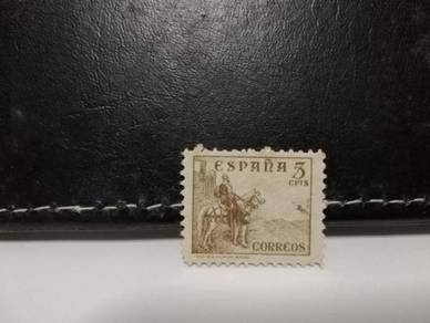 1936 Spain Stamp El Cid warrior Castle