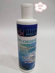 Aba Aqua Anti-Chlorine 250ml Aquarium Fish Ikan