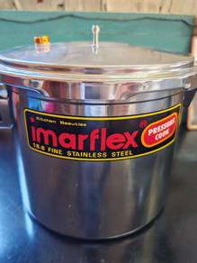 Imarflex Pressure Cooker Stainless Steel