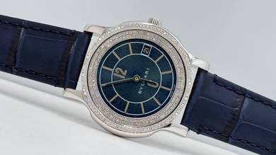 Bvlgari Solotempo 35mm After Setting Diamond