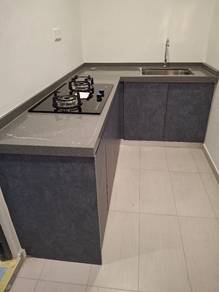 kitchen cabinet fluted panel wardrobe quartzstone