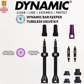 DYNAMIC Bar Keeper Tubeless Valve Kit 80mm 100mm