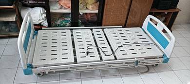 Electric medical bed.