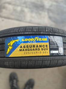 225 55 19 Goodyear Maxguard TayarBaru +Road Hazard