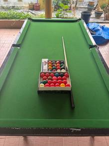 Table snooker full set saiz 8x4