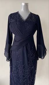 Qiszar Aurea Luxe – Navy Blue (Size XS) 💙