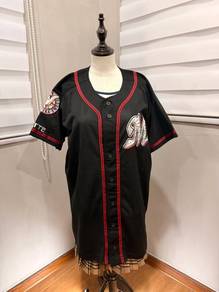 Marines Chiba Lotte black baseball jerseys XL 3375