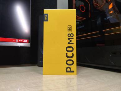 (Sealed Unit) XIAOMI Poco M8 5G 16/256gb Black