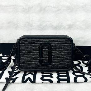 Authentic Marc Jacobs The Quilted Leather J Black