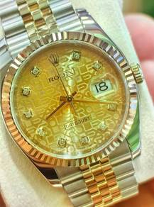 Pre-Owned Rolex Datejust 36 116233 Diamond champag