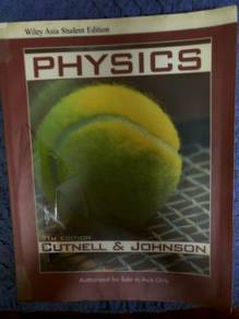 Text book " PHYSICS 7EDITION CUTNELL&JOHNSON;"