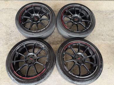Rim ze40 cutting japan 18 inch clear brembo