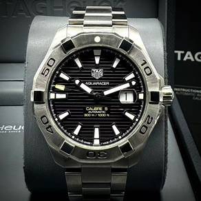 Preowned TAG HEUER AQUARACER 300M “Black Dial”