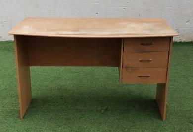 YF09F Meja Tulis 4 Feet Writing Table Oak