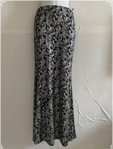 Jasmina  Paisley Skirt Silver Shimmer  Skirt Labuh