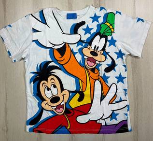 Tokyo Disney Resort Kid’s Goofy White Tee #BB Used