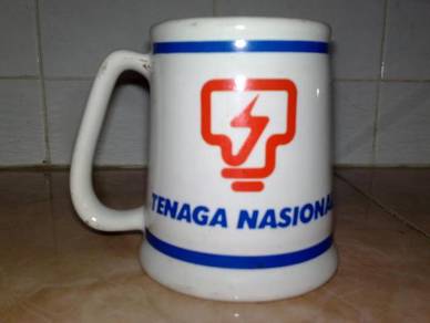 Cawan vintage tenaga nasional mug cup