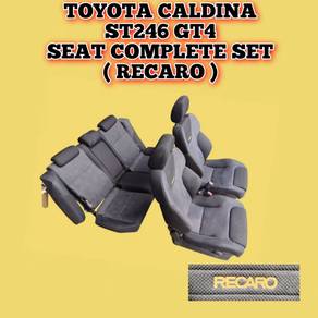 Toyota Caldina ST246 GT4 RECARO Seat Complete Set