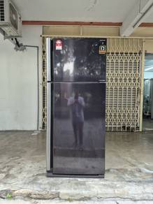 peti sejuk peti ais 2d Sharp refrigerator fridge