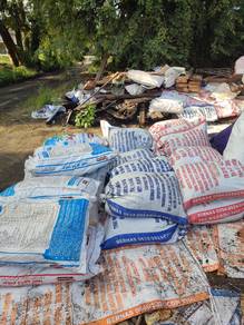 Sekam padi mentah Dan bakar min 200bag 5366