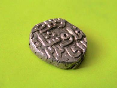 India delhi sultan-four gani -ah 722 -billon coin