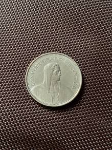 Swiss 5 Francs 1977