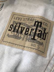 Original Levis Silver tab denim overalls nike LVC