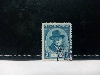 1935 Czechoslovakia Stamp, Statesman