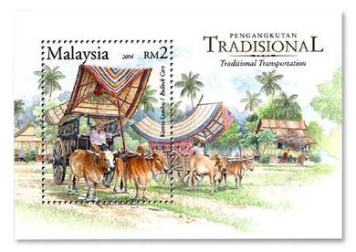 Miniature Sheet Normal Transportation 2004