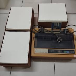 Panasonic Printer Dot Matrix KX-P1121 +Forms Paper