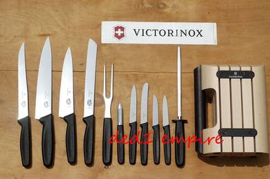 VICTORINOX – set blok pisau dapur 11 (HULU PLASTIK