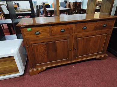 Teak wood side cabinet