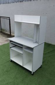 YE59L Meja Komputer 3 Ft Writing Table Grey