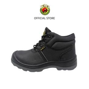 SAFETY SHOES BLACK Model : KM 8062 (MIDCUT)
