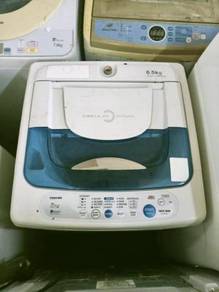 Auto Toshiba Machine 6.5kg Washer Mesin Washing