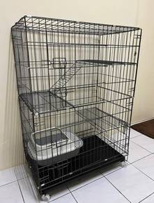 (New) 3Tiers Cat Cage, Sangkar kucing 3tingkat