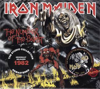 Ori CD IRON MAIDEN Number Of The Beast [2018] NEW