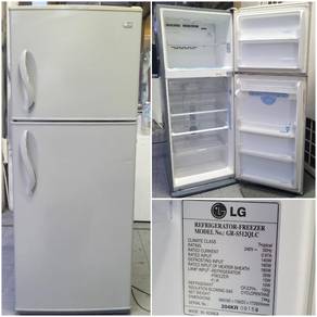 LG 2doors fridge refrigerator peti sejuk peti ais