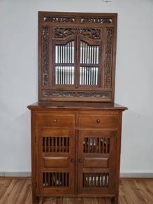 Set Cermin + Rak Kayu Jati