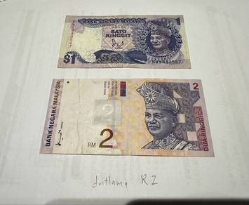 RM1, RM2, RM5, RM10 -6/7th seri 6/7 jaffar/ahmad