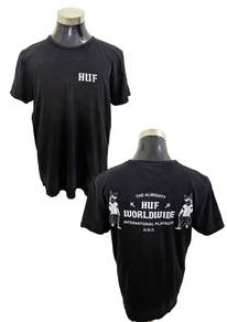 tshirt huf worldwide skateboard