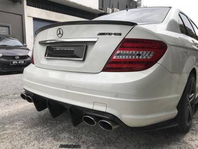 Mercedes Benz W204 W212 Carbon Fiber Trunk Spoiler