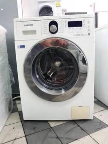 Machine 8kg Auto Front Load Samsung Washer Basuh