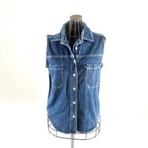 POLO JEANS Co. Denim Sleeveless Shirt By RL