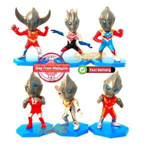 Ultraman Cute Figurine Cake Decoration Pvc Figure