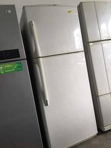 LG White Fridge 2 doors Refrigerator Peti Sejuk