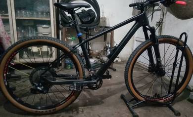 basikal mtb body carbon