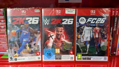 NEW Nintendo Switch 2 Games, Terima TradeIn 